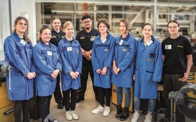 Frauenpower in der Werkstatt: Girls Day bei Gühring