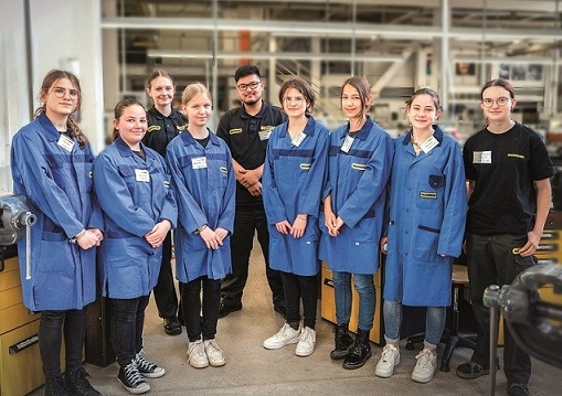 Frauenpower in der Werkstatt: Girls Day bei Gühring