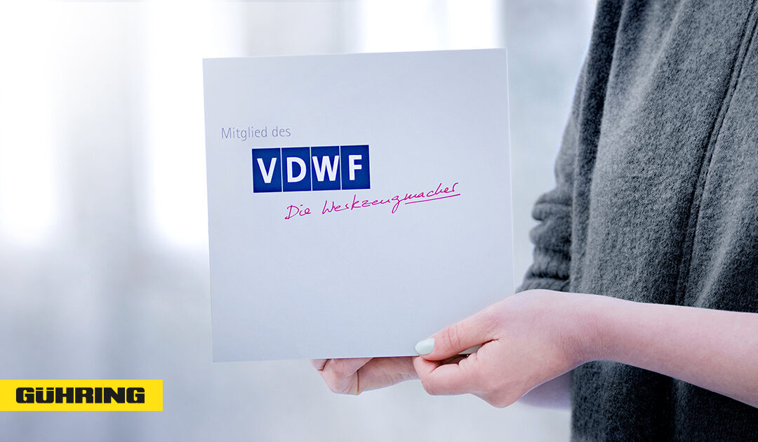 Gühring wird Mitglied im VDWF